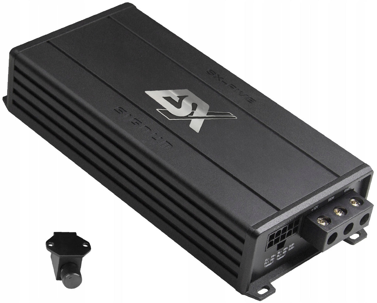 CAR AMPLIFIER 5 CHANNEL ESX SIGNUM SX-FIVE 600W REMOTE CONTROL FOR BASS