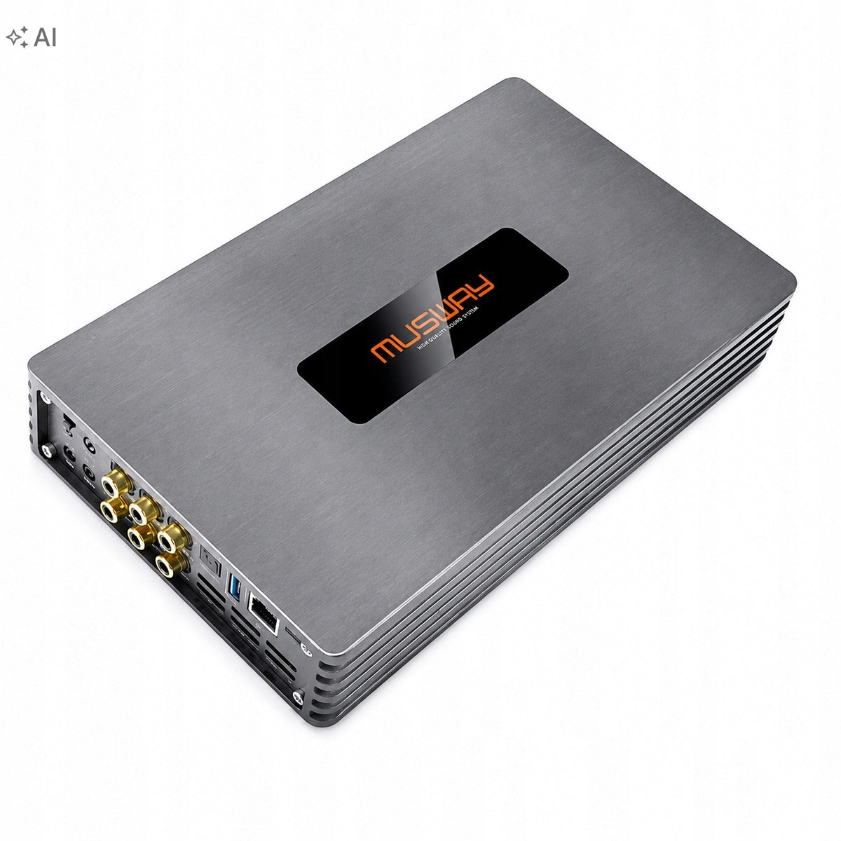 CAR AMPLIFIER DSP 8-CHANNEL 12-CHANNEL DSP 1250W MUSWAY M8 512K Brand Musway