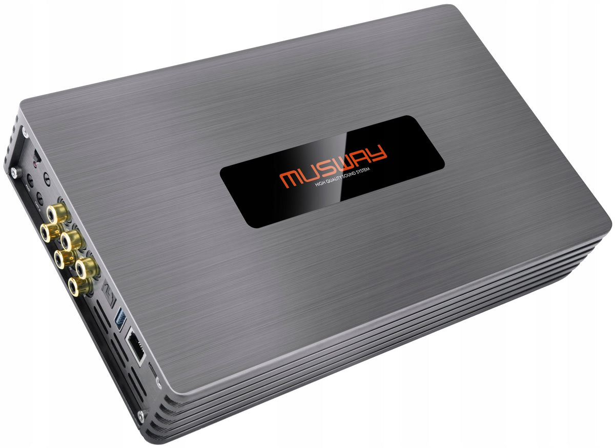CAR AMPLIFIER DSP 8-CHANNEL 12-CHANNEL DSP 1250W MUSWAY M8 512K