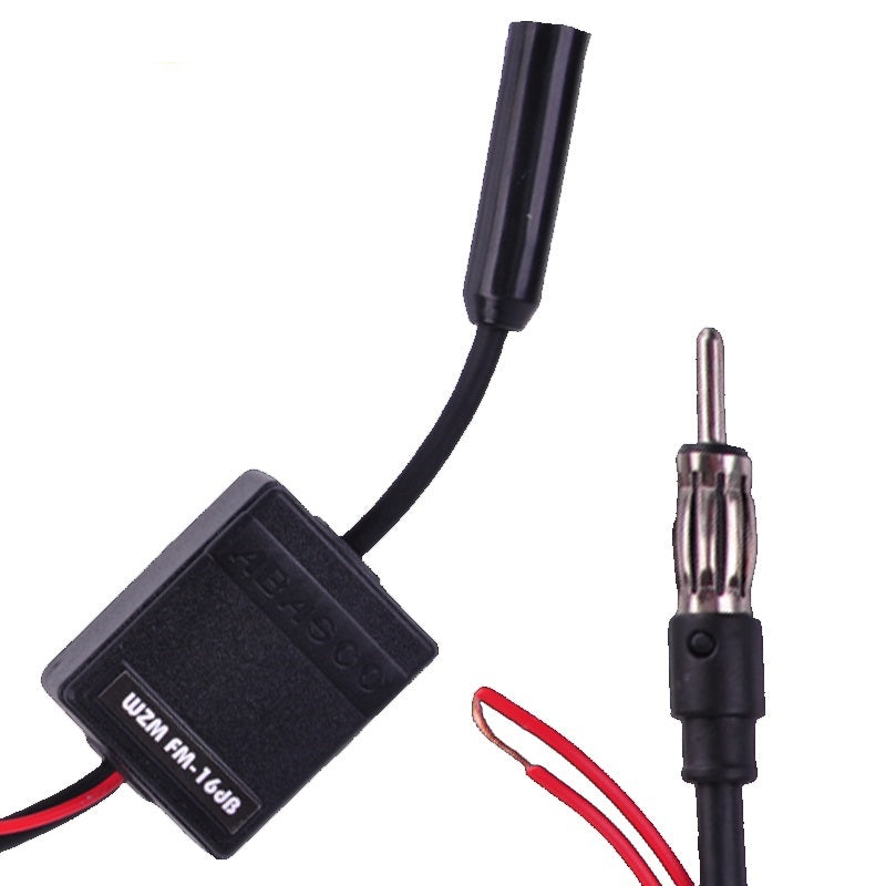 CAR ANTENNA AMPLIFIER FOR CAR RADIO FM UNIVERSAL Brand Abasco