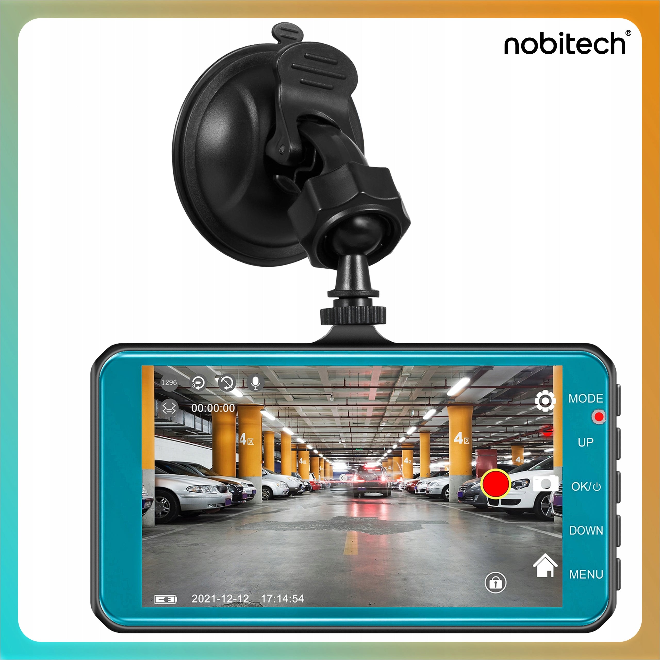 CAR CAMERA CAR VIDEO RECORDER FRONT FULLHD TOUCH SCREEN Viewing angle 170°