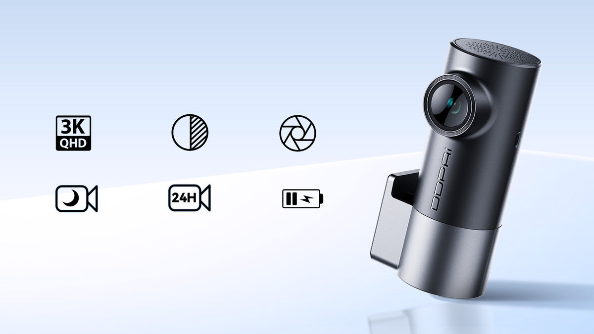 CAR CAMERA DDPAI MINI Pro 3K HDR NightVIS VIDEO RECORDER + 64GB Packaging status original