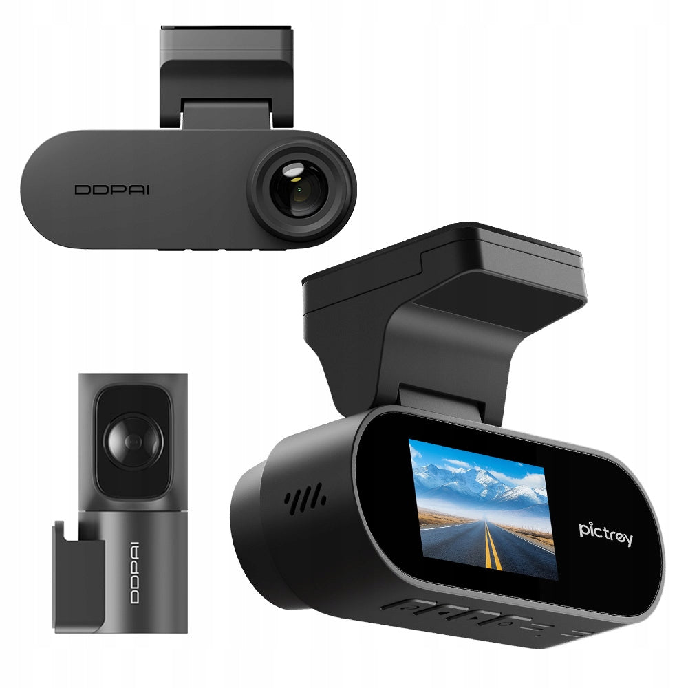 CAR CAMERA DDPAI N2 Dual VIDEO RECORDER 2K WIFI BT 1,9" + Manufacturer code N2 Dual