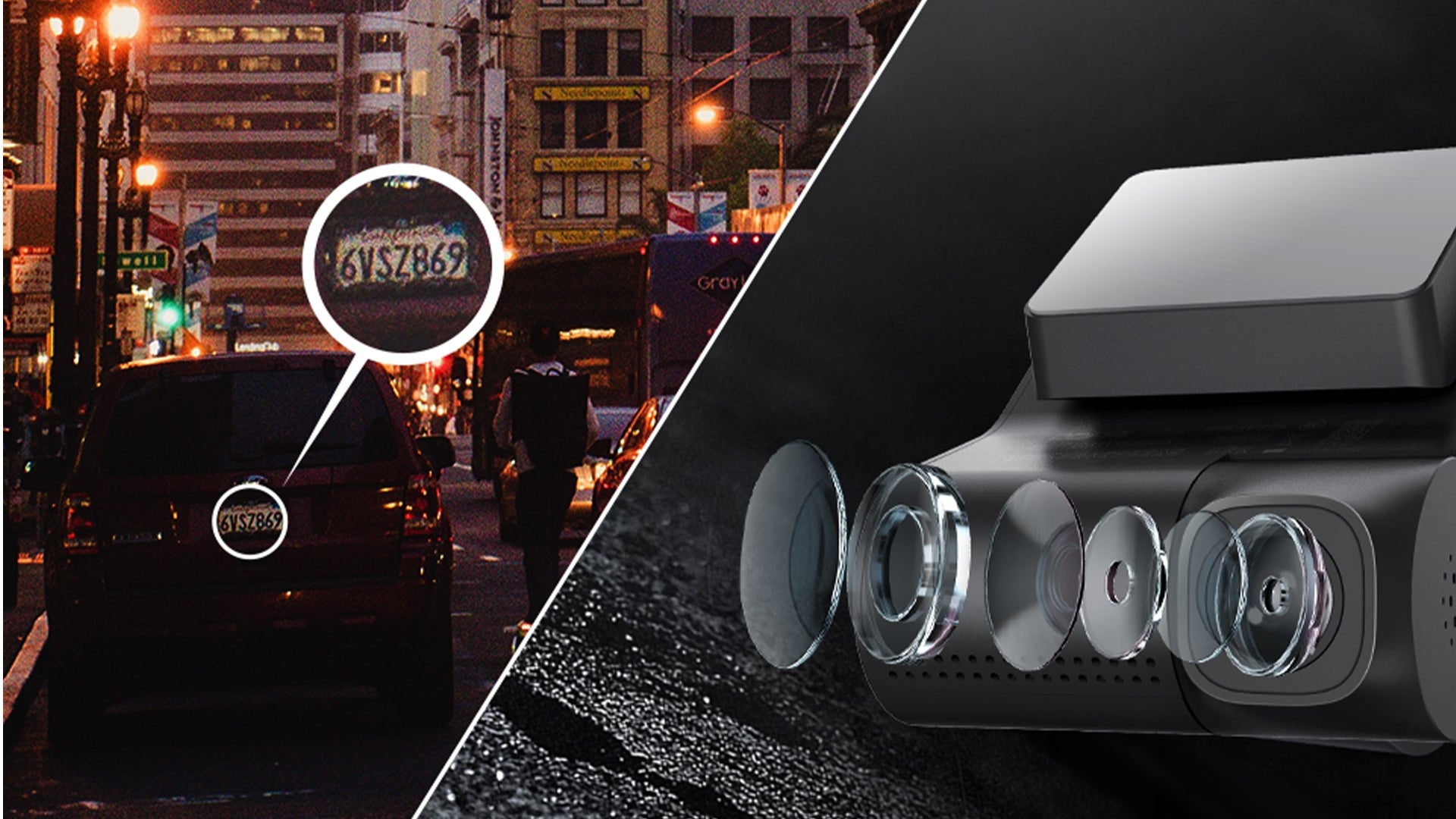 CAR CAMERA DDPAI Z40 Dual VIDEO RECORDER 1944P GPS WIFI 140° 2” Brand Ddpai