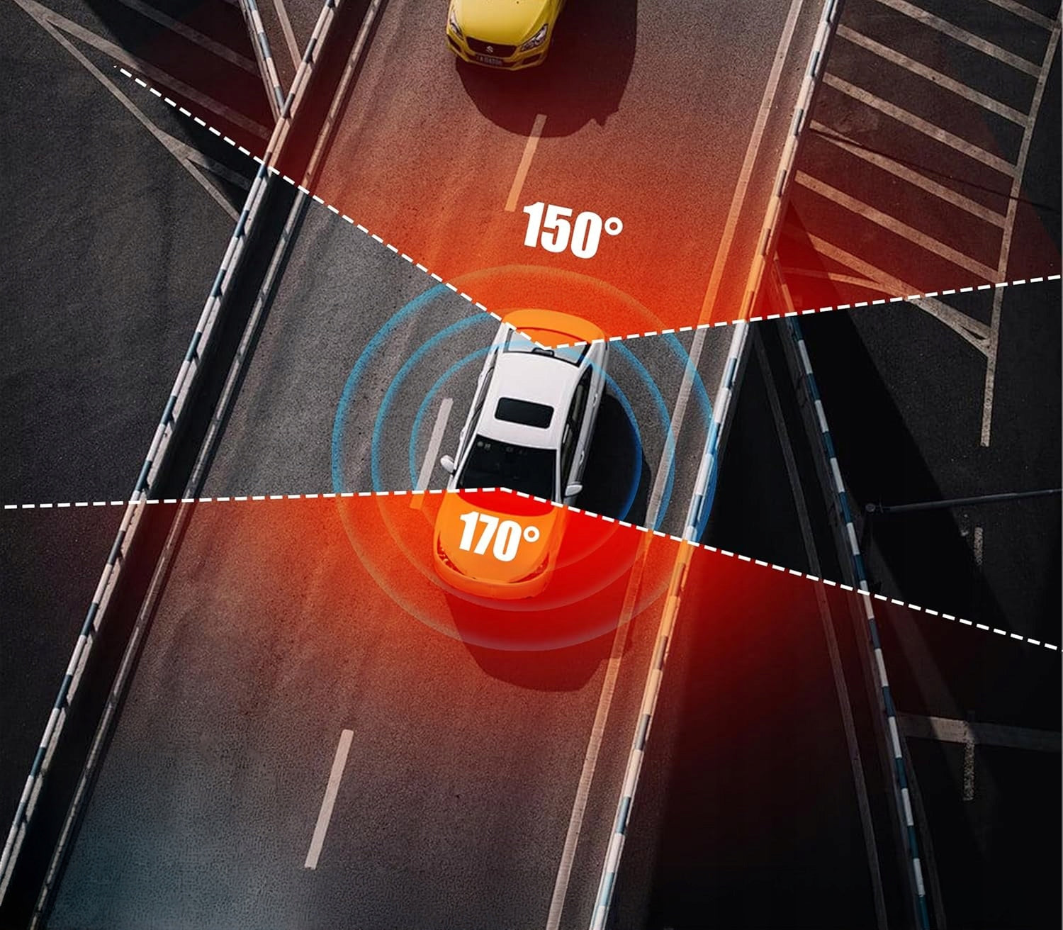 CAR CAMERA Feegar Traffic 4K UHD WiFi VIDEO RECORDER 5G 170° +REAR Memory card included none