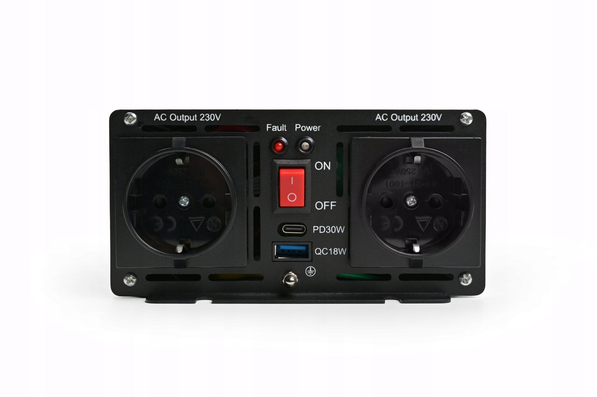 CAR CONVERTER 1500W / 3000W 12V 230V FULL SINE, USB, REMOTE CONTROL Brand Skyled