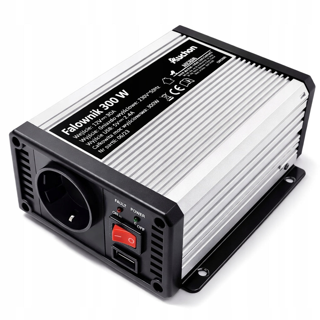 CAR CONVERTER12V 230V 300W 600W + USB