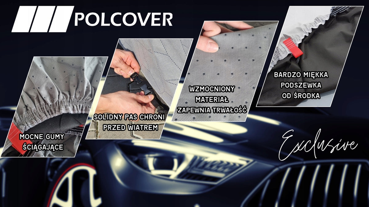 CAR COVER AUTO 5layer r. L sedan 440-470cm EXCLUSIVE Product weight with unit packaging 3 kg