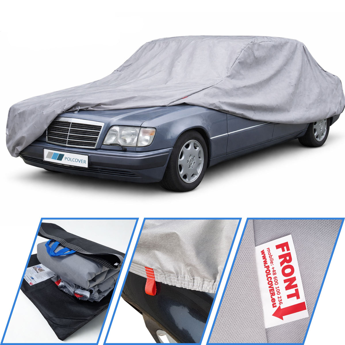 CAR COVER W124 W123 sedan coupe 3layers PRACTIC