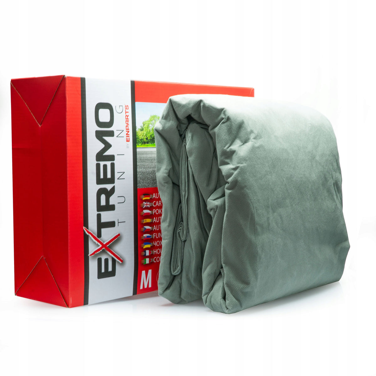 CAR COVER WATERPROOF M 432 cm YEAR-ROUND PROTECTIVE TARPAULIN EAN (GTIN) 5902537873827