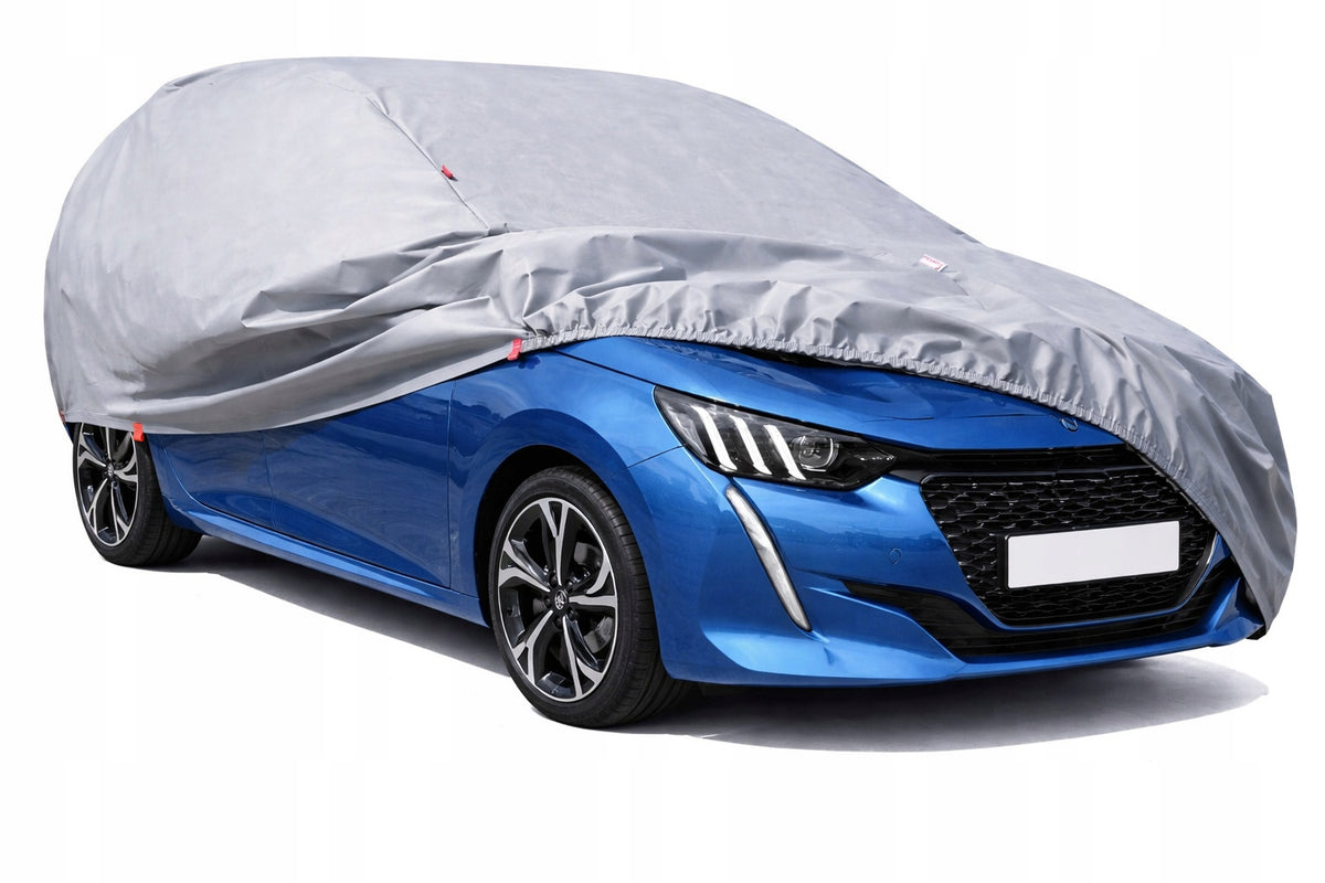CAR COVER auto r. S up to 410cm 3 layers PRACTIC TARPAULIN for car Manufacturer's catalog number hatchback