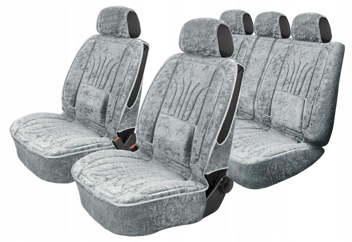 CAR COVERS PROFILED FOR THICK ANATOMICALLY PRESSED SEATS