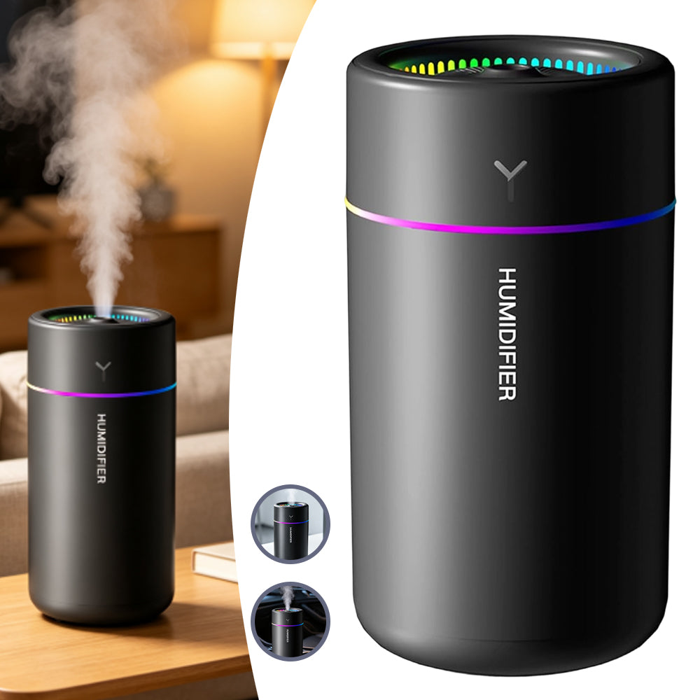 CAR DIFFUSER HUMIDIFIER USB AROMATHERAPY ESSENTIAL OIL DIFFUSER