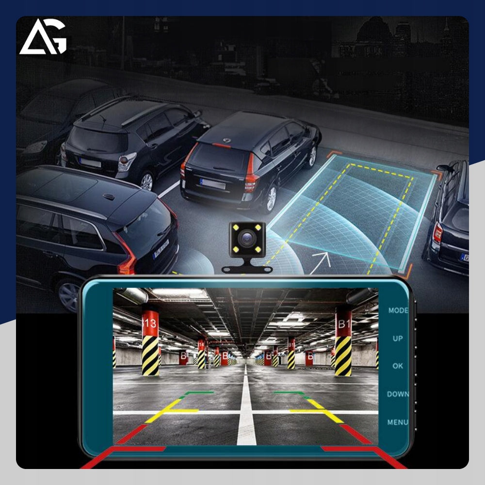 CAR FRONT CAMERA CAR VIDEO RECORDER + REVERSING CAMERA Brand ARSA GO