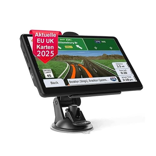 CAR GPS NAVIGATION 5 CALI TOUCH SCREEN MAP EUROPE 2025 steel Brand no brand