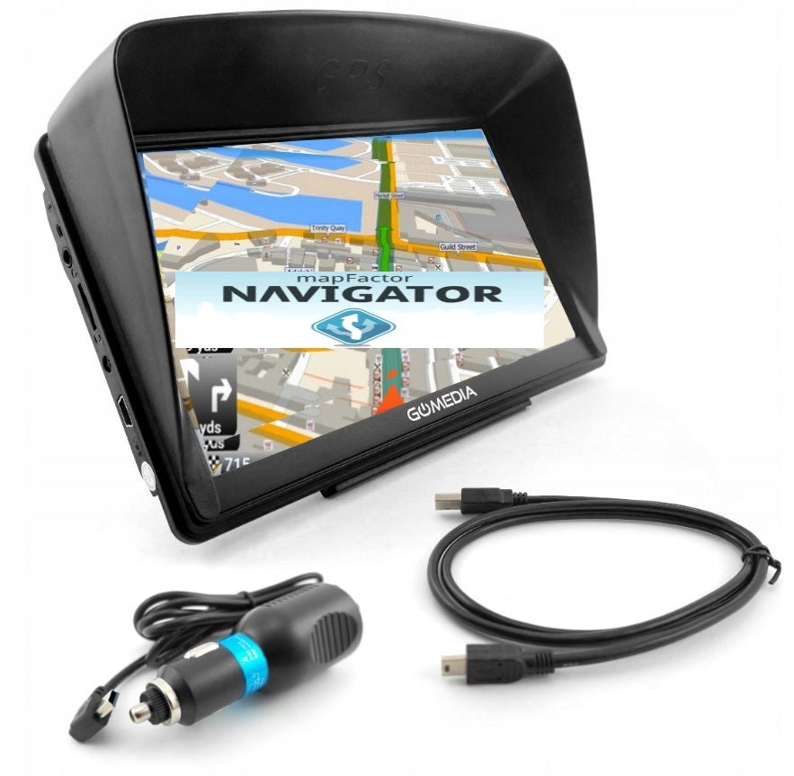 CAR GPS NAVIGATION 7" to iGO MAP EU Polish 16GB BUS TIR TRUCK