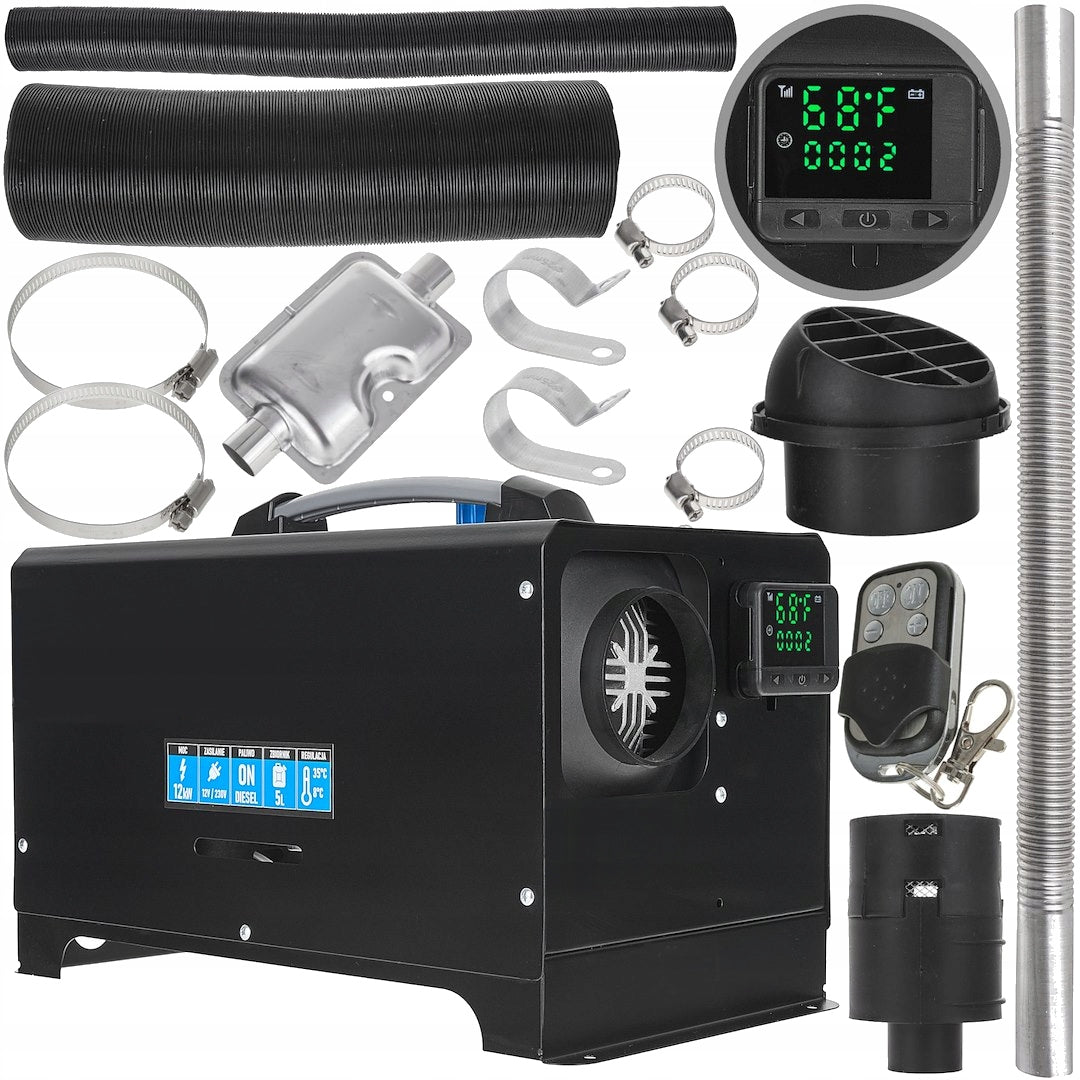 CAR HEATER – OIL PARKING HEATING 12V/230V 12KW GEKO
