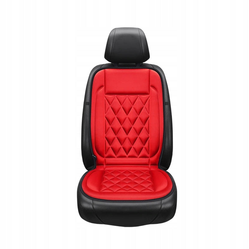 CAR HEATING MAT COVER HEATED CAR SEAT RED