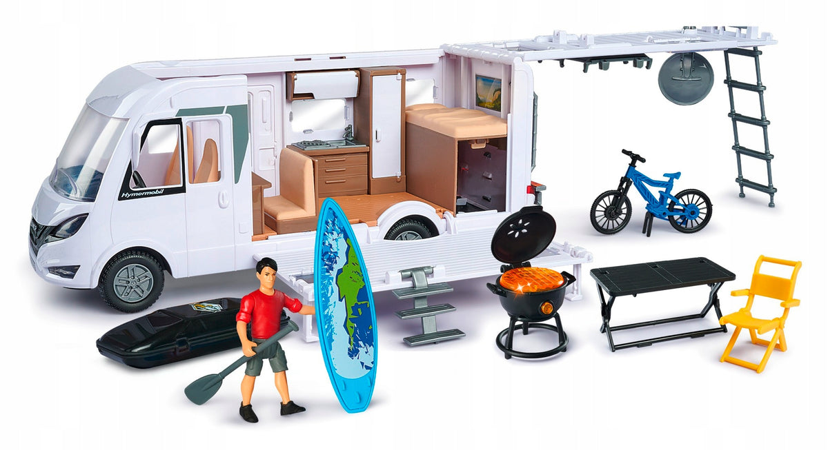 CAR HOLIDAY MOTORHOME WITH FIGURINE AND ACCESSORIES 30CM EAN (GTIN) 4006333075377