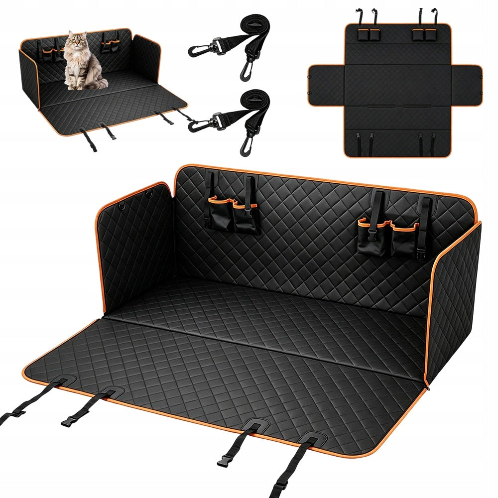 CAR MAT FOR DOG OXFORD 600D HAMMOCK FULL COVERAGE BACK RESISTANT