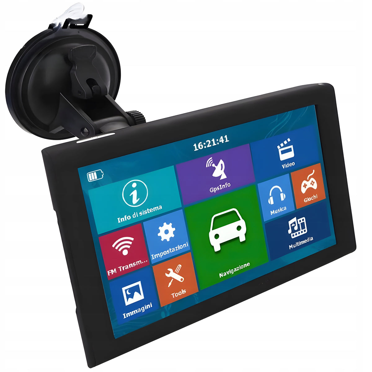 CAR NAVIGATION GPS TABLET FOR CAR 9" TOUCH MAP OF EUROPE 8GB HANDLE Manufacturer code ER1080