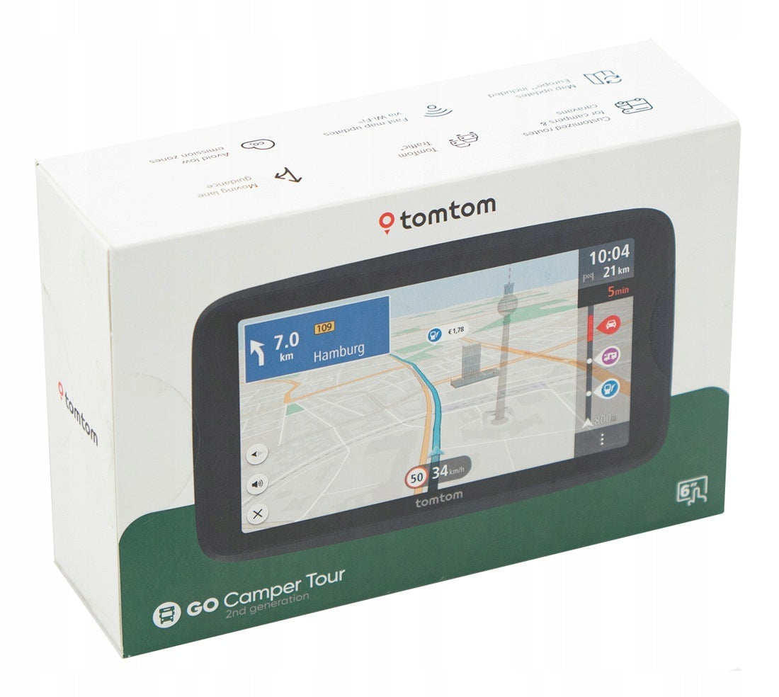 CAR NAVIGATION TOMTOM GO CAMPER TOUR 6" FOR MOTORHOMES Brand TomTom