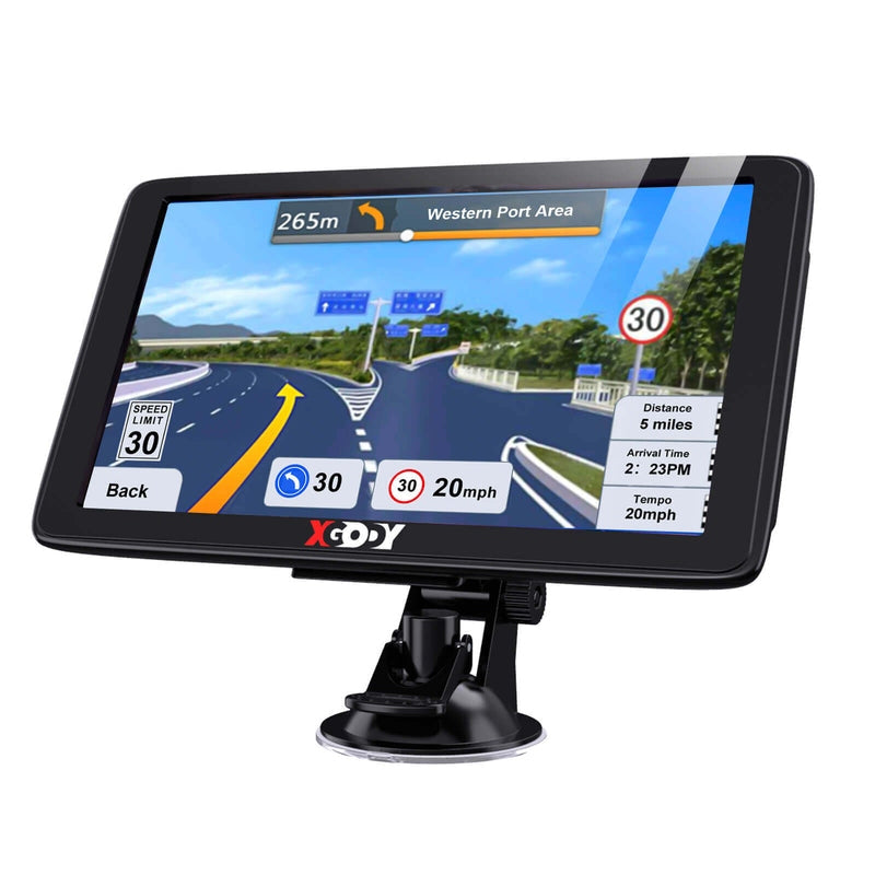 CAR NAVIGATION XGODY J727 7 INCHES GPS TOUCH BLUETOOTH AV SET