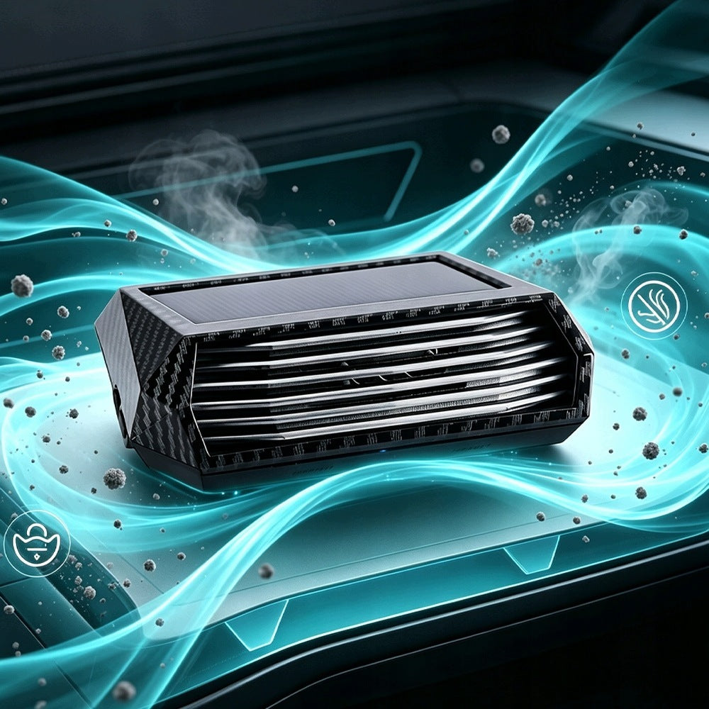 CAR OZONATOR SOLAR AIR IONIZER OZONE GENERATOR AUTO Brand no brand