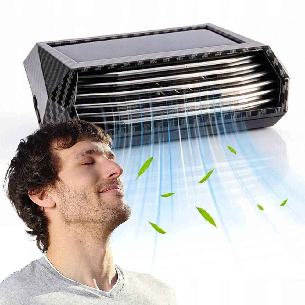 CAR OZONATOR SOLAR AIR IONIZER OZONE GENERATOR AUTO