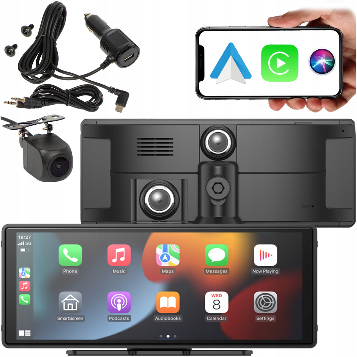 CAR PLAYER MULTIMEDIA STATION 10.26 CARPLAY AUTO ANDROID Packaging status original