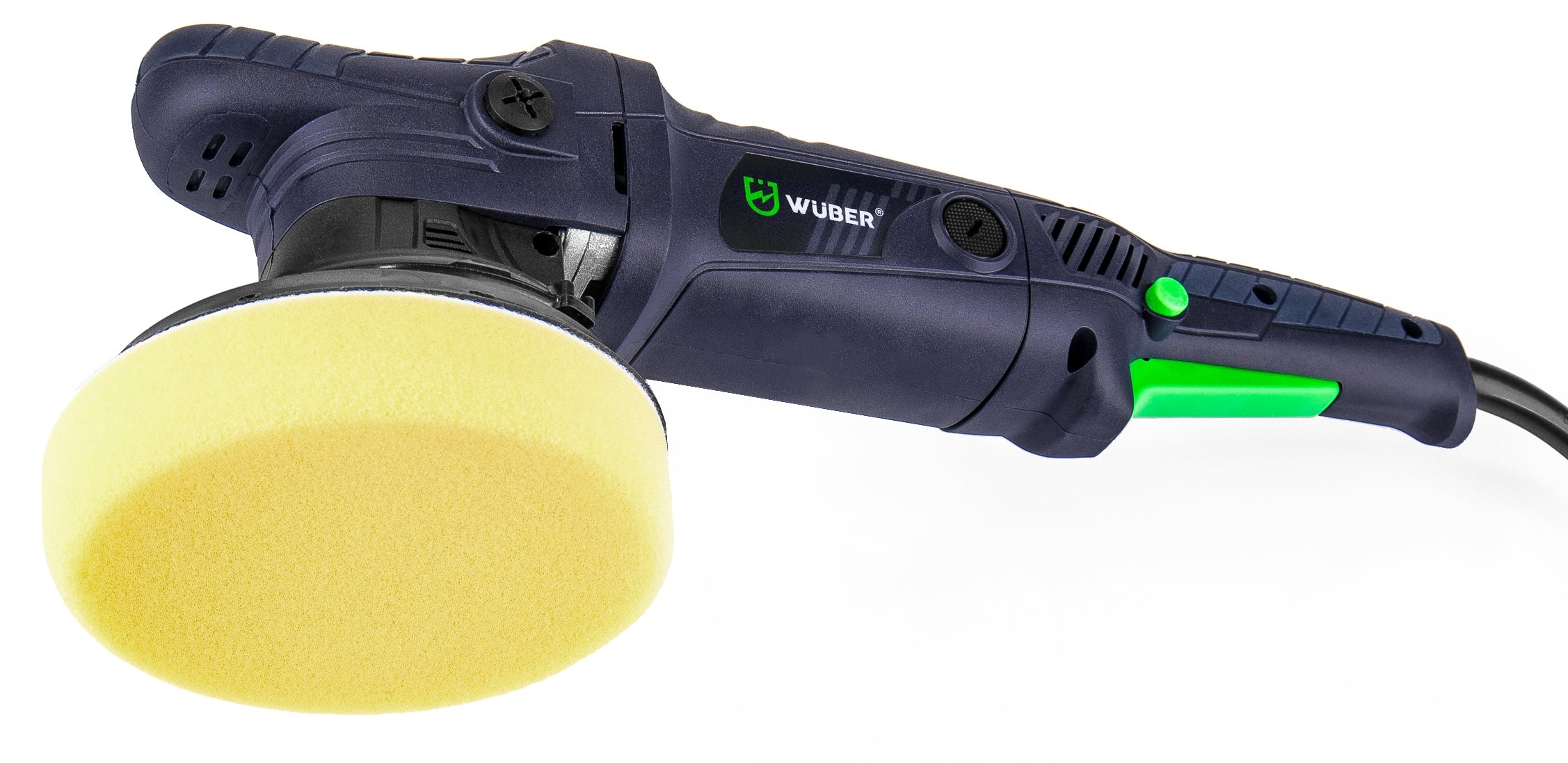 CAR POLISHER 1500W ECCENTRIC WITH OSCILLATING ADJUSTMENT + SPONGES +PADS Manufacturer code WR-OP-1500