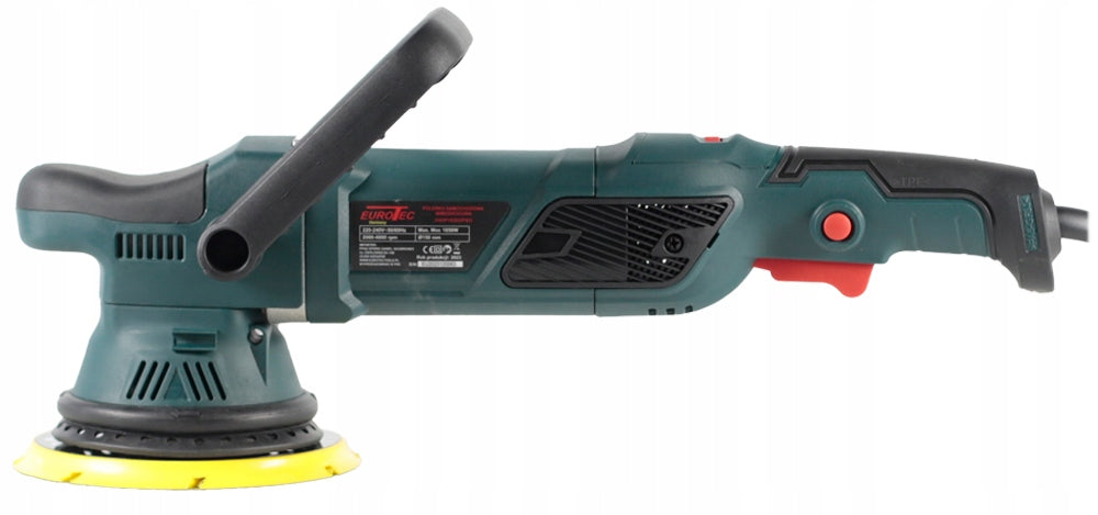 CAR POLISHER 1850W ECCENTRIC WITH OSCILLATING ADJUSTMENT + SPONGES +PAD Brand Eurotec