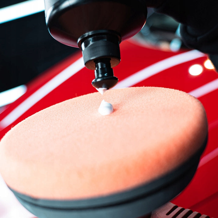 CAR POLISHER 2900W STRONG ROTARY +MENZER POLISHING PASTES + SPONGES Power 2900 W
