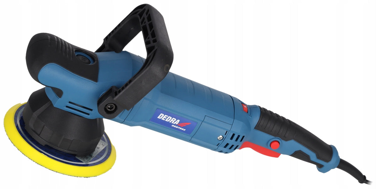 CAR POLISHER DEDRA Dual Action Polishing Machine 150mm 900W Stroke 15mm Packaging status original