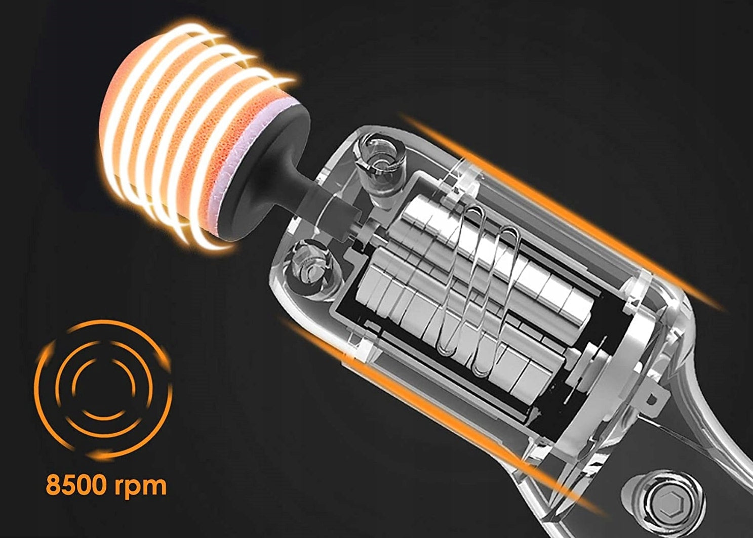 CAR POLISHER MINI Polishing Machine Sponge Paste Varnish Set Manufacturer code Mini Maszyna Polerska