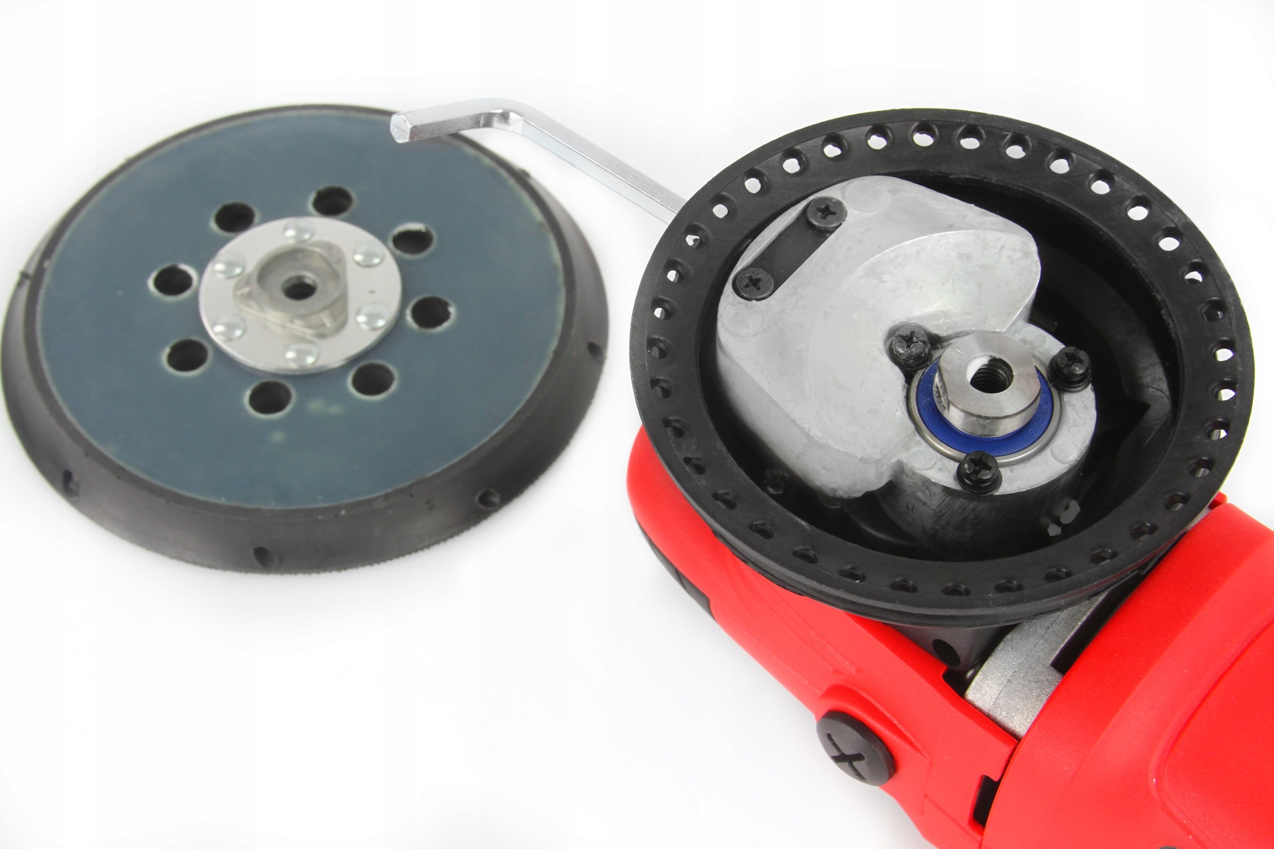 CAR POLISHER OSCILLATING GRINDER WITH DUAL ACTION ADJUSTMENT 2400W Brand Mar-Pol