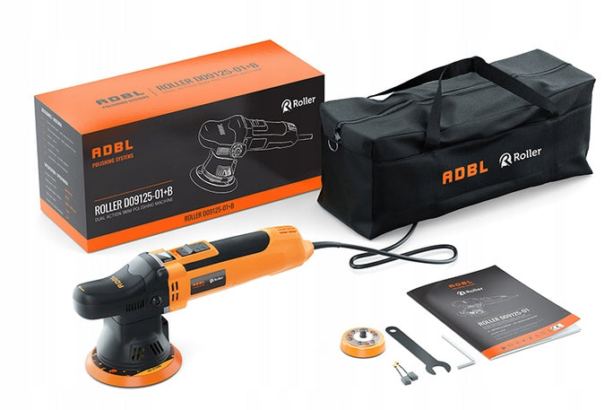 CAR POLISHER polishing machine DA 9mm ADBL ROLLER D09125-01B + BAG Brand ADBL