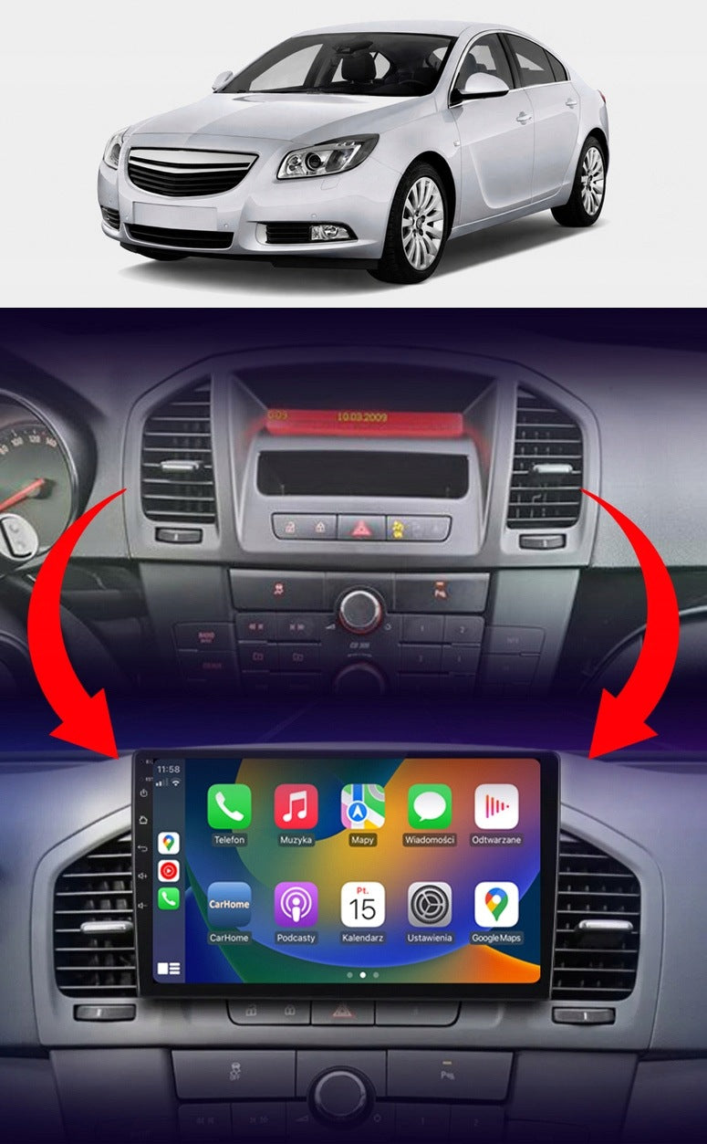 CAR RADIO 2DIN NCS RS-305 OPEL INSIGNIA 2008-2013 ANDROID NAVIGATION Packaging status original