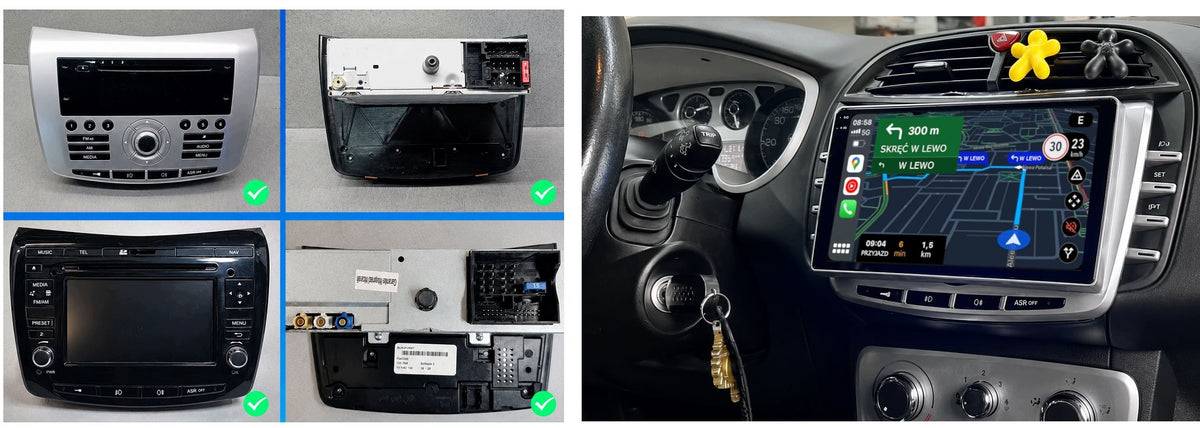 CAR RADIO ANDROID LANCIA DELTA 2009-2019 WIFI CARPLAY BT 4GB 64GB Brand Projack