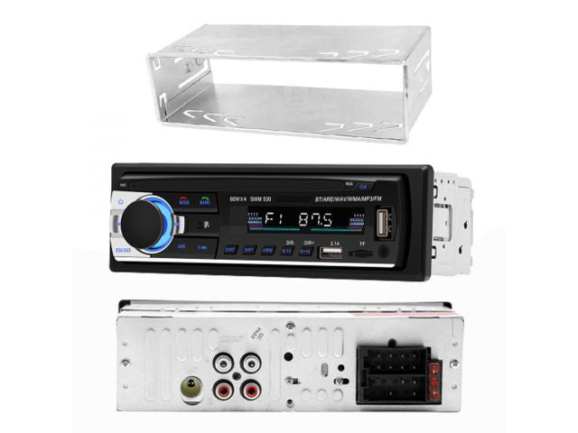 CAR RADIO BLUETOOTH USB SD MP3 AUX 1DIN SET + REMOTE CONTROL Manufacturer code radio samochodowe
