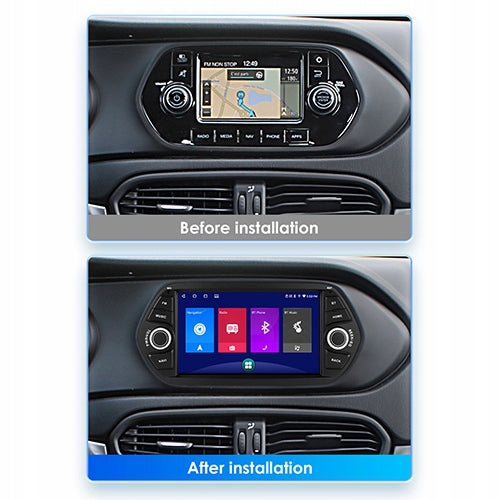 CAR RADIO FIAT TIPO EGEA 2015-2021 CARPLAY WIFI USB 4GB 64GB Brand Projack