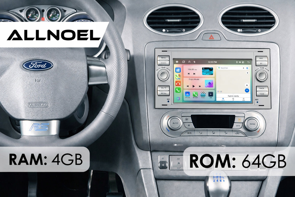 CAR RADIO FOR FORD KUGA S-MAX C-MAX CARPLAY RDS GPS WIFI ANDROID 4GB Manufacturer code Radio do Forda 4 GB RAM / Android / CarPlay