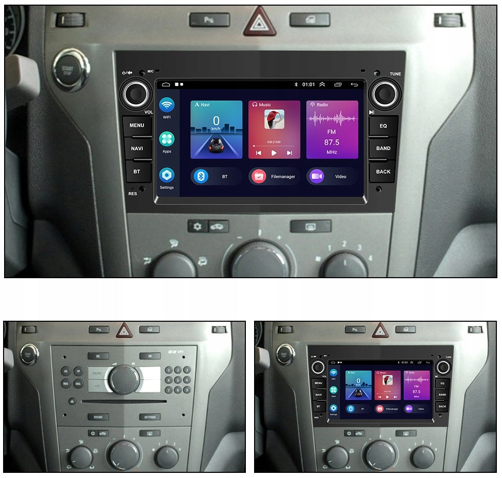 CAR RADIO FOR OPEL VECTRA C ZAFIRA ASTRA H VIVARO MERIVA ANTARA WIFI EAN (GTIN) 5905215797316