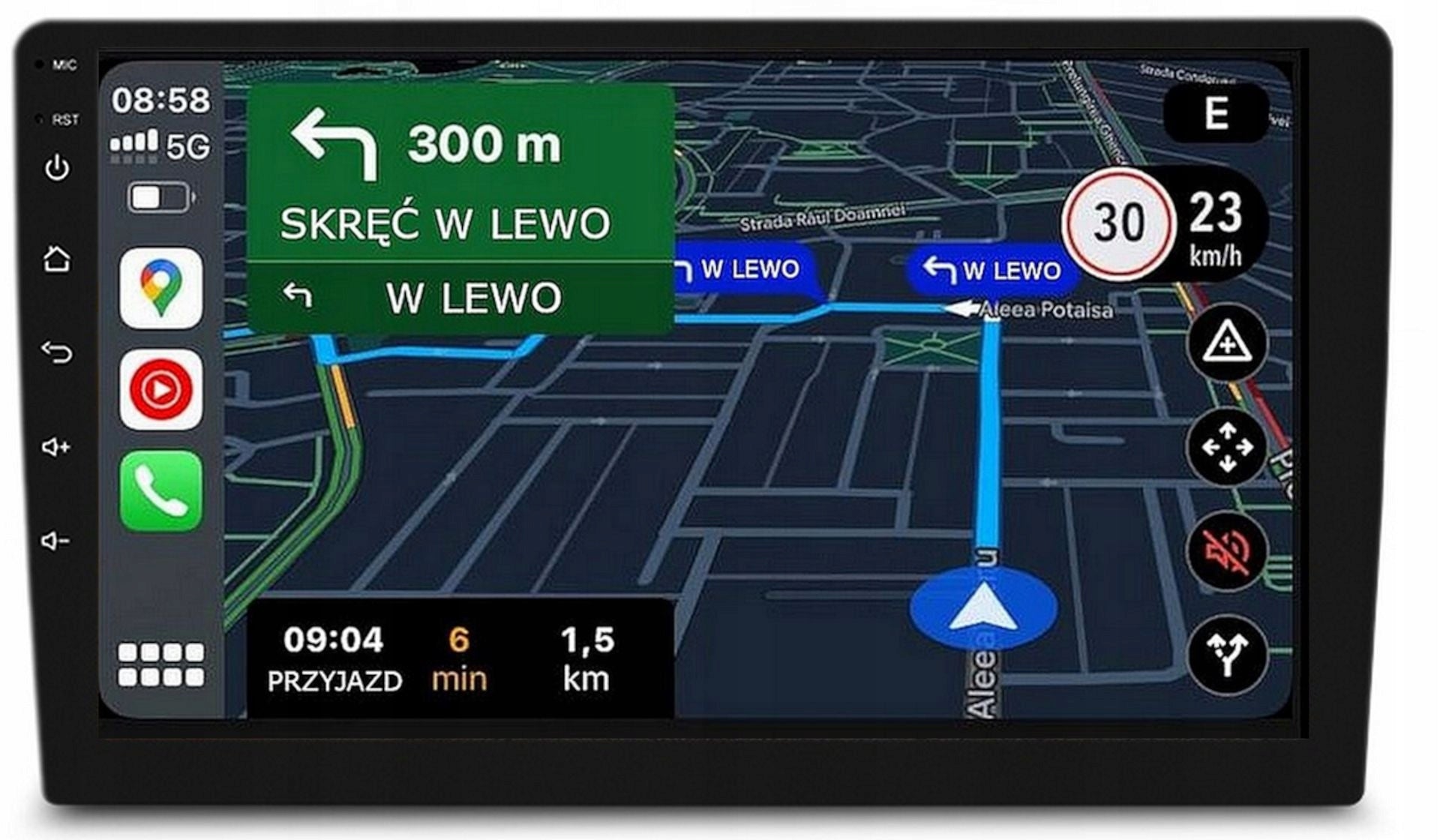 CAR RADIO FORD FIESTA 2002-2008 CARPLAY ANDROID-AUTO BLUETOOTH Brand Projack