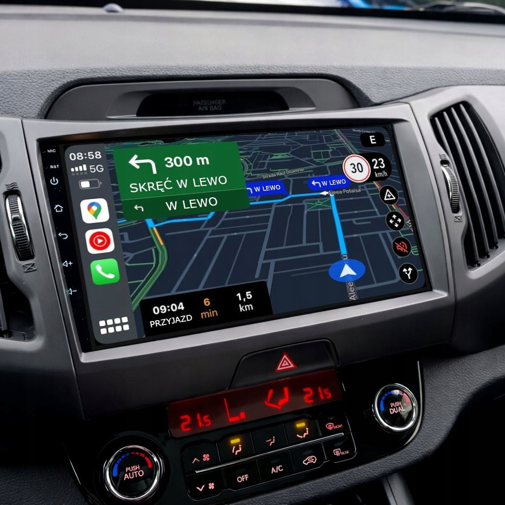 CAR RADIO KIA SPORTAGE 2010-2015 CARPLAY ANDROID-AUTO BLUETOOTH Packaging status original