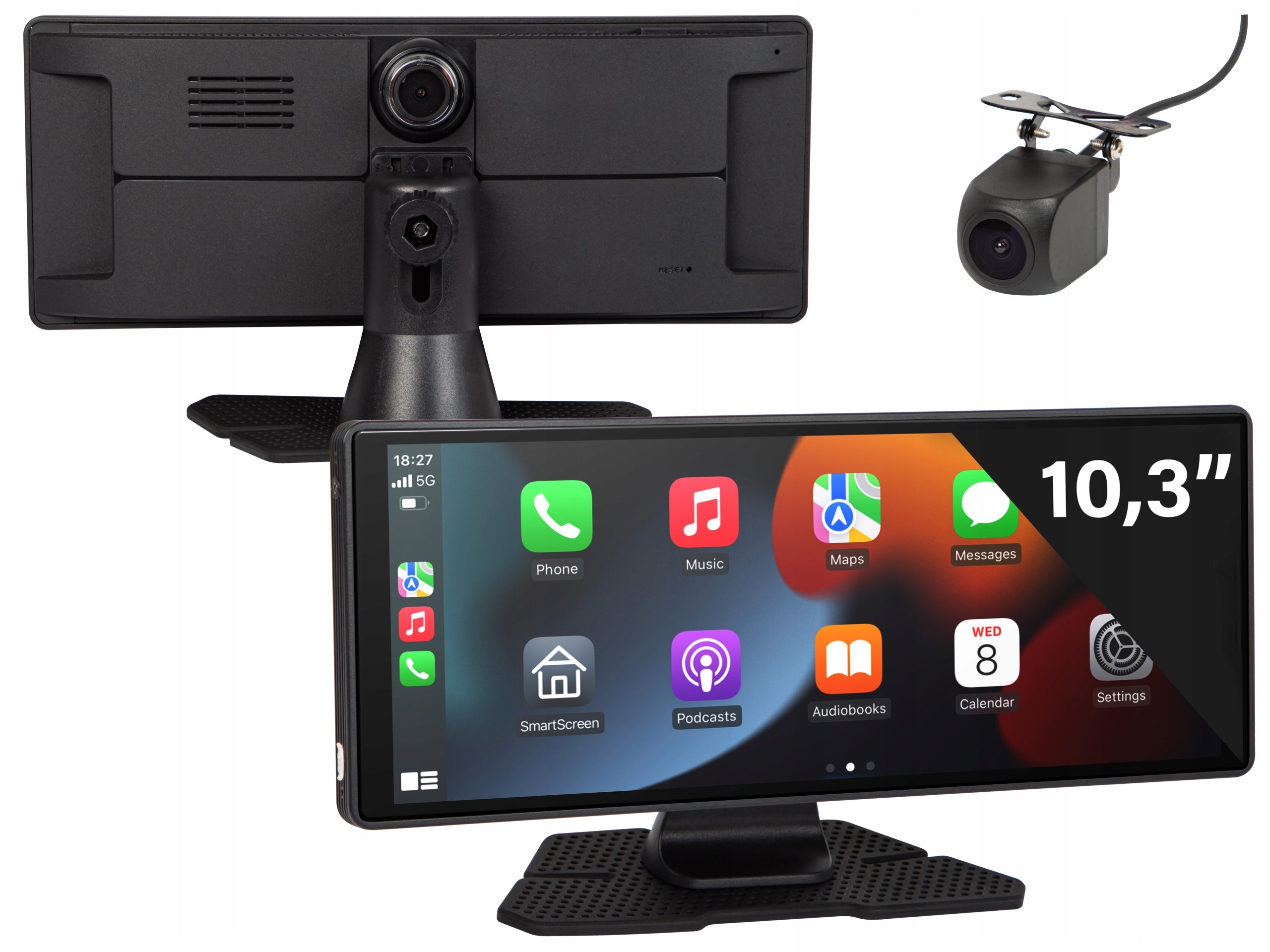 CAR RADIO MONITOR CARPLAY CAMERA ANDROID AUTO MULTIMEDIA STATION