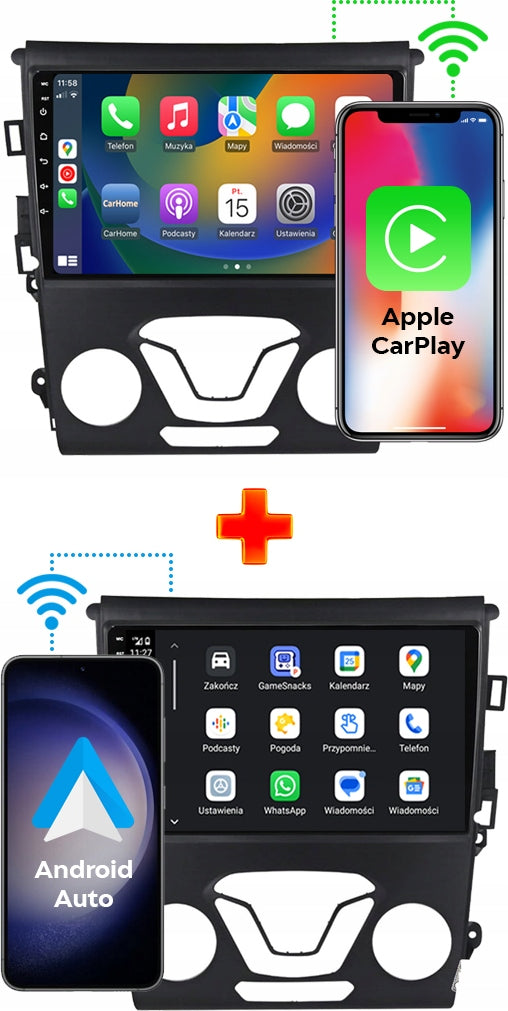 CAR RADIO NCS D9 FORD MONDEO Mk5 2013-2018 ANDROID 4GB LTE Manufacturer code NCS D9 FORD MONDEO Mk5 2013-2018