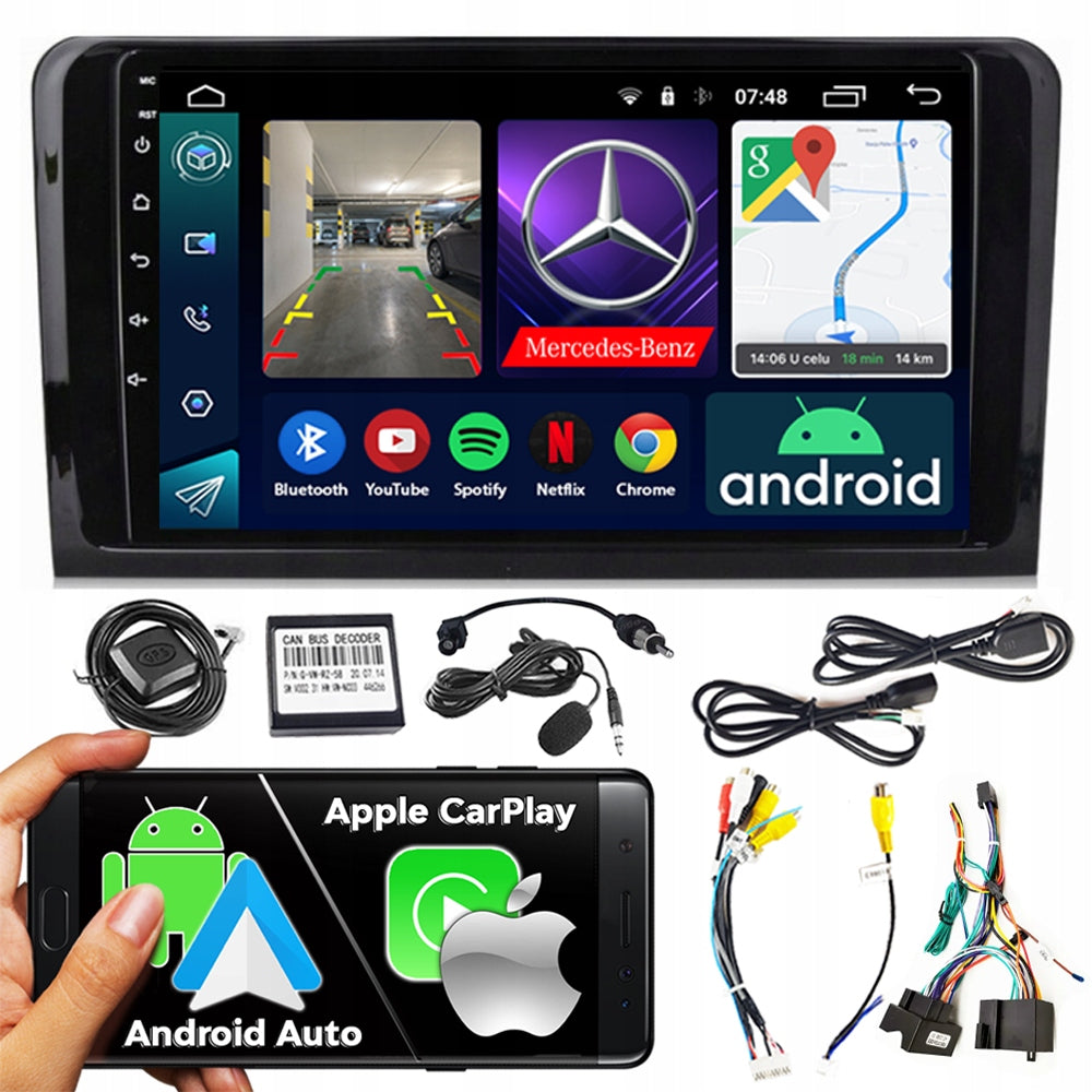 CAR RADIO NCS RS-305 MERCEDES-BENZ ML W164 2005-2011
