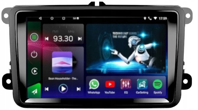 CAR RADIO VW GOLF 5 6 TOURAN ANDROID AUTO CARPLAY CARPLAY WIFI
