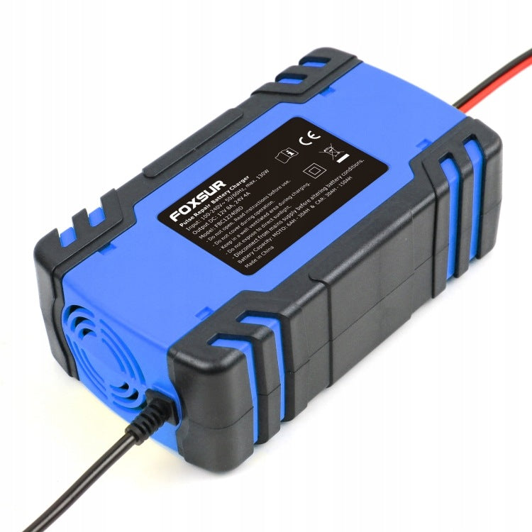 CAR RECTIFIER AUTOMATIC 12V 24V 8A REPAIR FUNCTION CHARGER Model 00050F1 PROSTOWNIK DO AUTA NAPRAWA AKUMULATORÓW